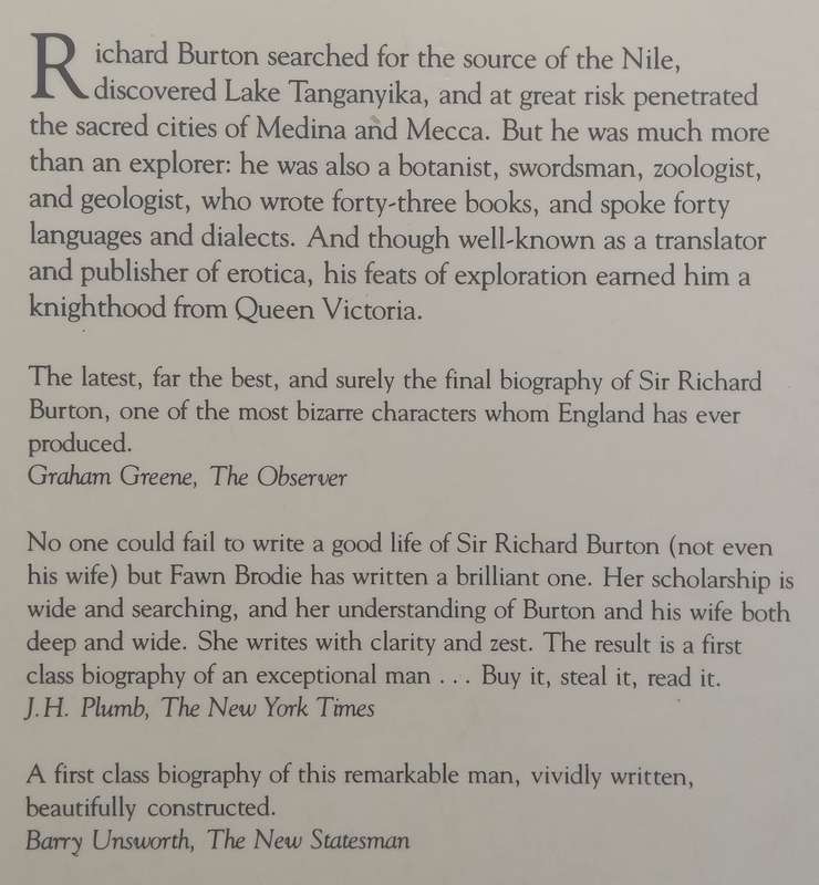 The Devil Drives: A Life of Sir Richard Burton | Fawn Brodie