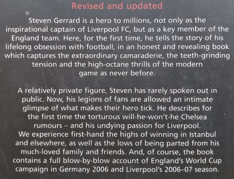 Gerrard: My Autobiography | Steven Gerrard