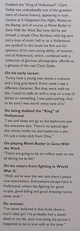 Clark Gable in His Own Words | Neil Grant (Ed.)
