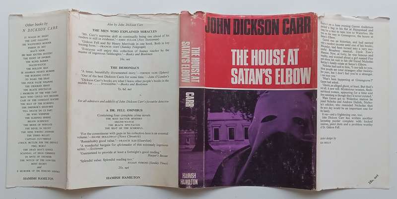 The House at Satans Elbow (First Edition, 1965) | John Dickson Carr