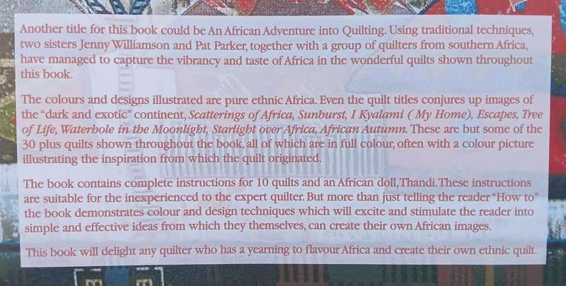 Quilts on Safari | Jenny Williamson & Pat Parker