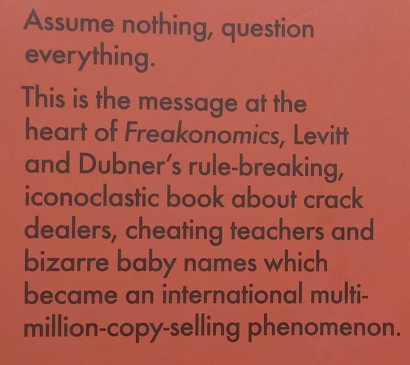 Freakonomics | Steven D. Levitt & Stephen J. Dubner