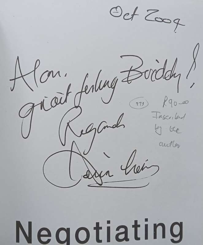 Negotiating in the 21st Century (Inscribed by Author) | Dennis T. Lewis