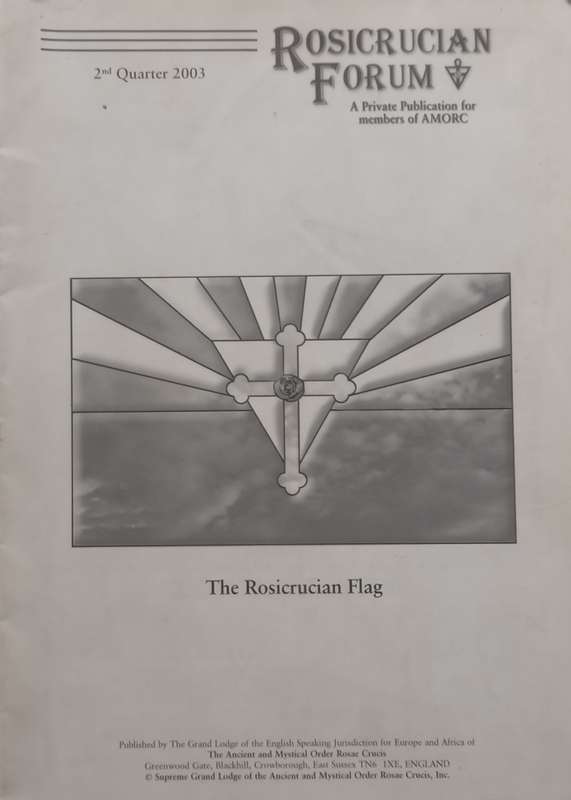 Rosicrucian Forum (2nd Quarter, 2003)