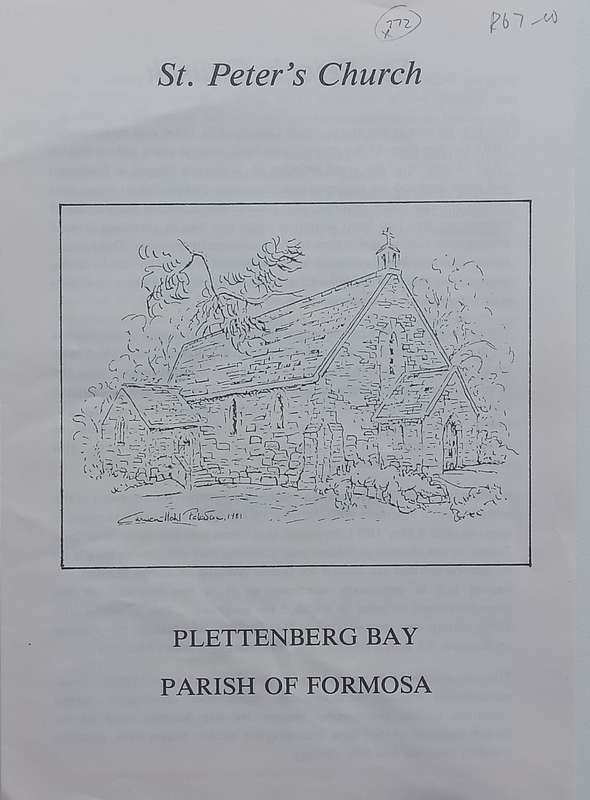 St. Peters Church (Plettenberg Bay Parish of Formosa)