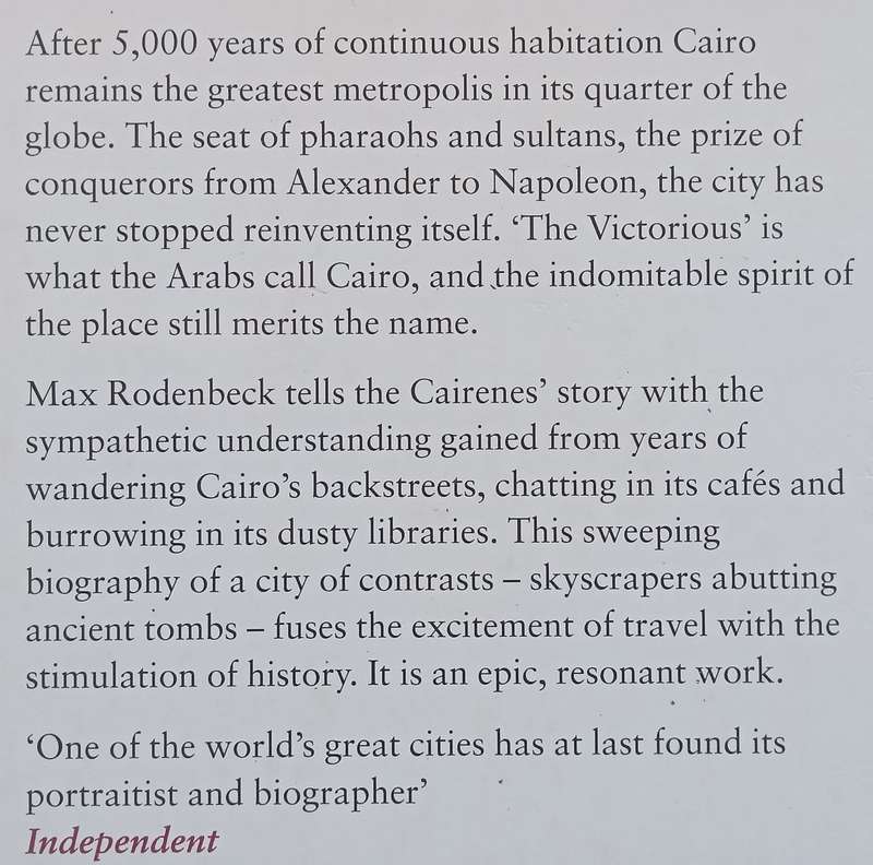 Cairo: The City Victorious | Max Rodenbeck