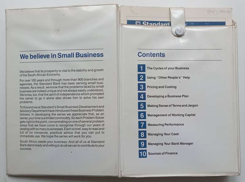 Standard Bank Business Problem Solvers (Folder with 12 Booklets)