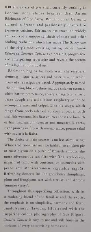 Creative Cuisine (Copy of Chef Lochner de Kock) | Anton Edelmann