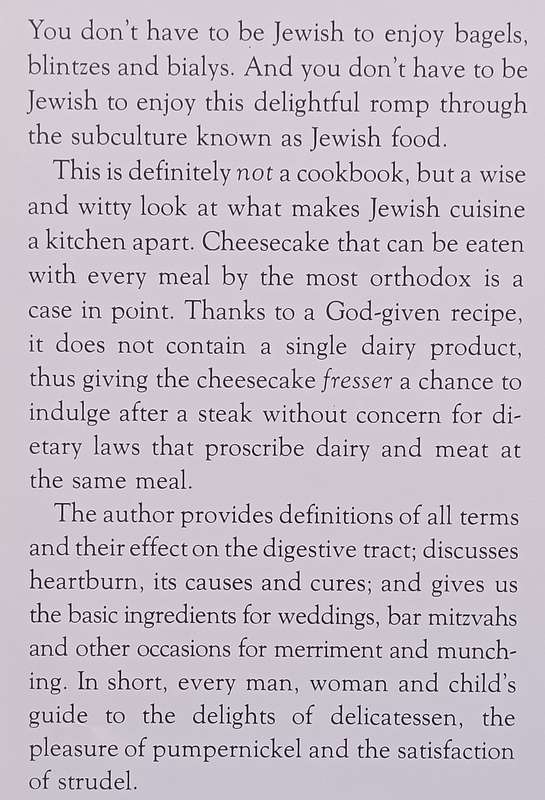 Noshing is Sacred: The Joys and Oys of Jewish Food | Israel Shenker