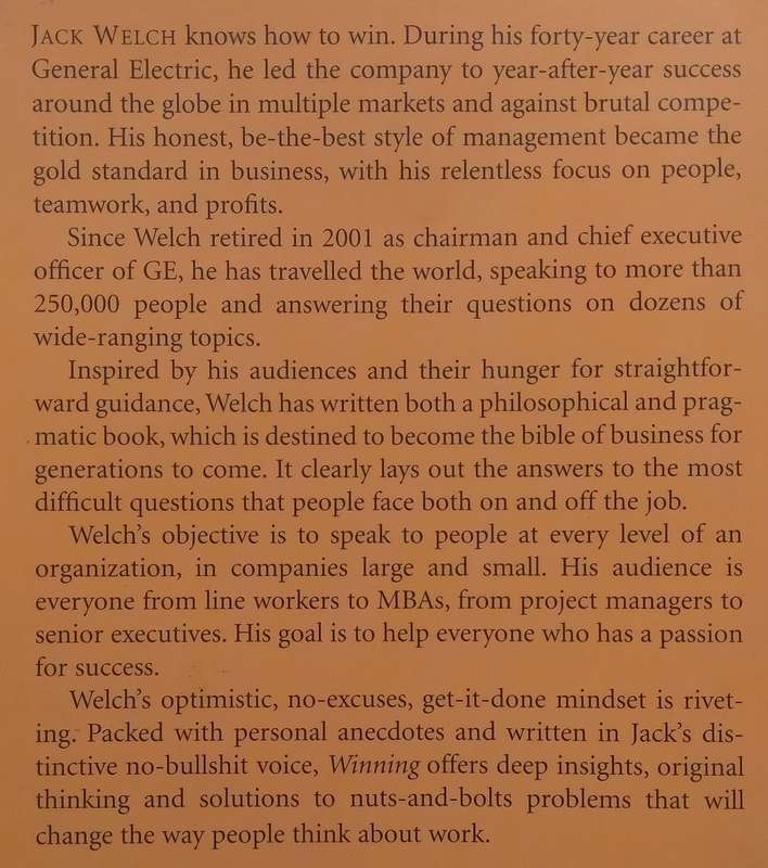 Winning | Jack Welch