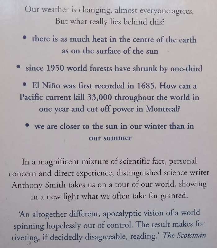 The Weather: What is Happening to Our Climate? | Anthony Smith