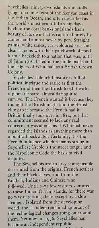 Seychelles: Political Castaways (Copy of Stephen Gray) | Christopher Lee