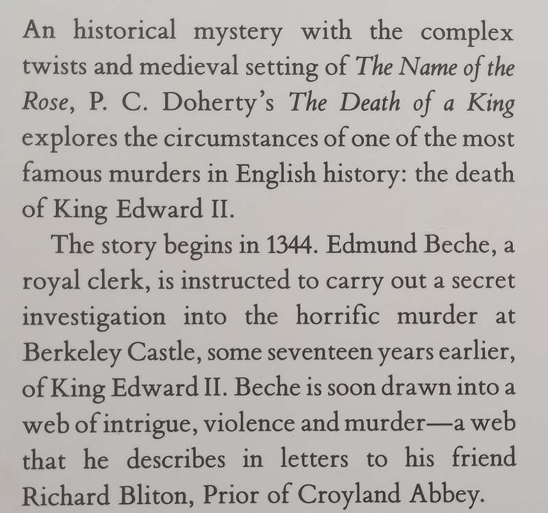 The Death of a King: A Medieval Mystery | P. C. Doherty