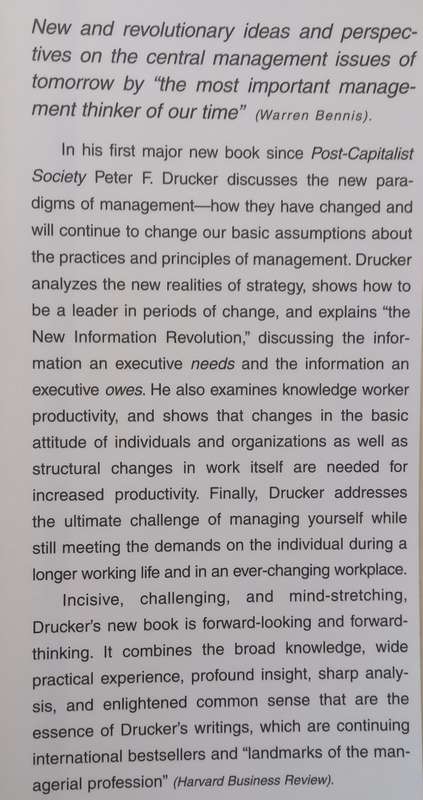 Management Challenges for the 21st Century | Peter F. Drucker
