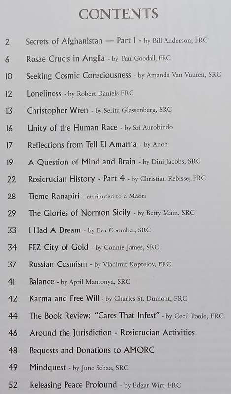 Rosicrucian Beacon (March 2002)