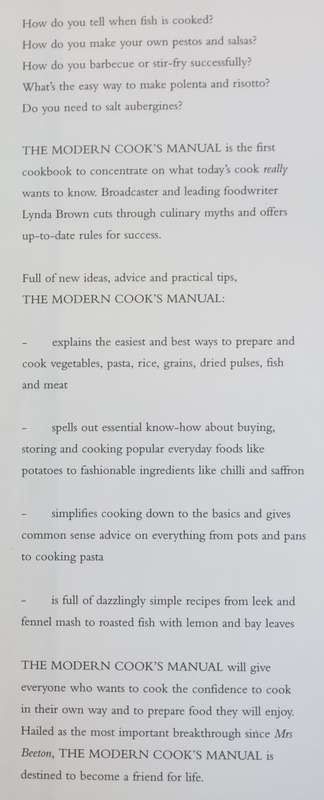 The Modern Cooks Manual | Lynda Brown