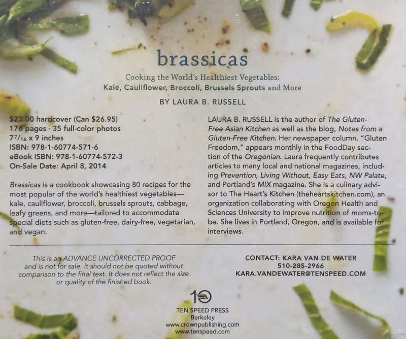 Brassicas: Cooking the Worlds Healthiest Vegetables (Proof Copy) | Laura B. Russell