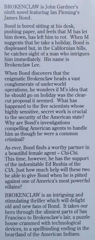 Brokenclaw (Featuring James Bond) | John Gardiner
