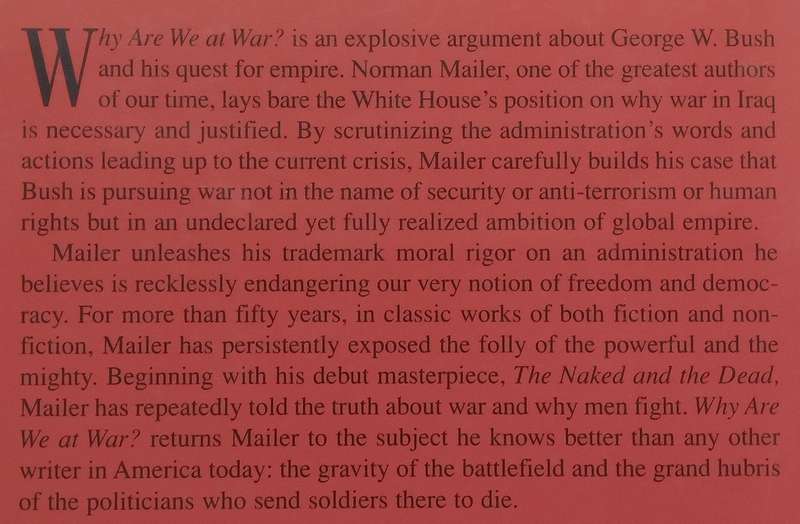 Why Are We at War? | Norman Mailer