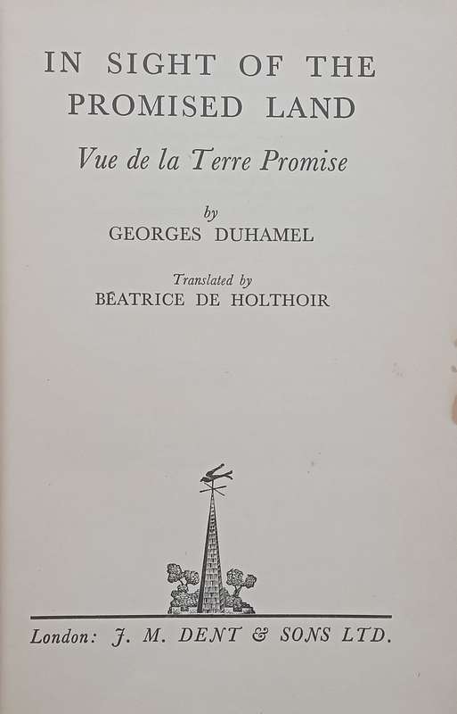 In Sight of the Promised Land | Georges Duhamel