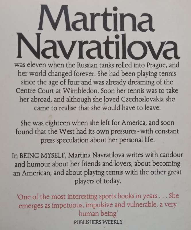 Being Myself | Martina Navratilova