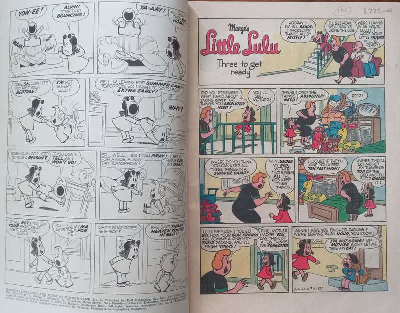 Marges Little Lulu and Tubby at Summer Camp (No. 5)