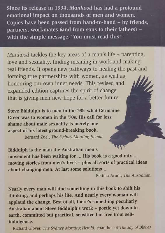 Manhood: An Action Plan for Changing Mens Lives (Inscribed by Author) | Steve Biddulph