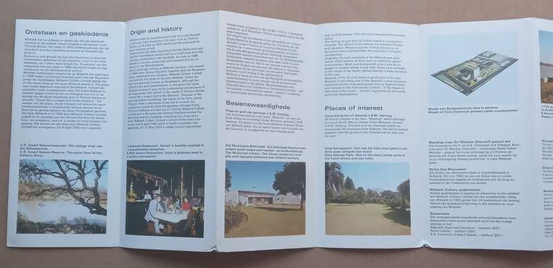 Witbank (English/Afrikaans, Pamphlet)