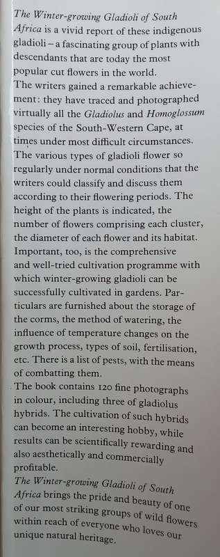 The Winter-Growing Gladioli of South Africa | G. R. Delpierre & N. M. du Plessis