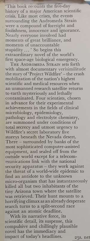 The Andromeda Strain (Hardcover) | Michael Crichton