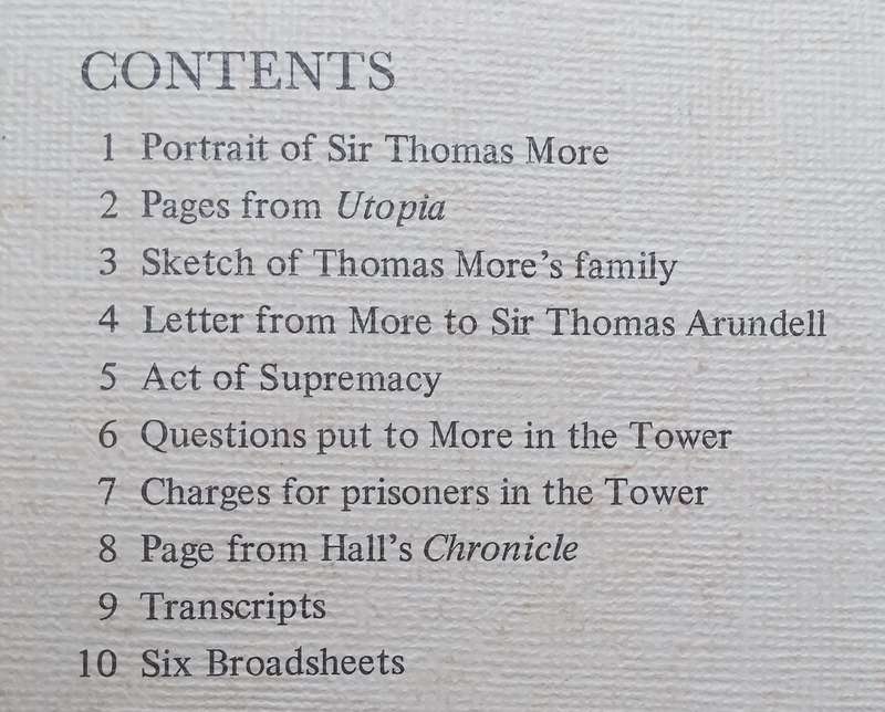 Sir Thomas More: A Collection of Contemporary Documents (Facsimiles in Folder) | Gerald Guinness