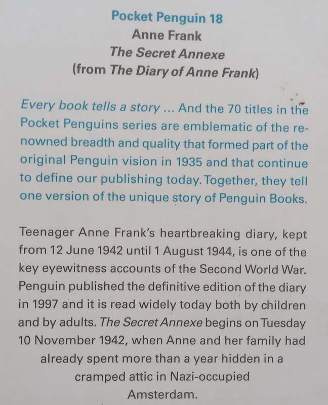 The Secret Annexe (From the Diary of Anne Frank) | Anne Frank