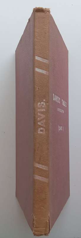 Suns True Bearing, or Azimuth Tables (Daviss Tables) | J. E. Davis