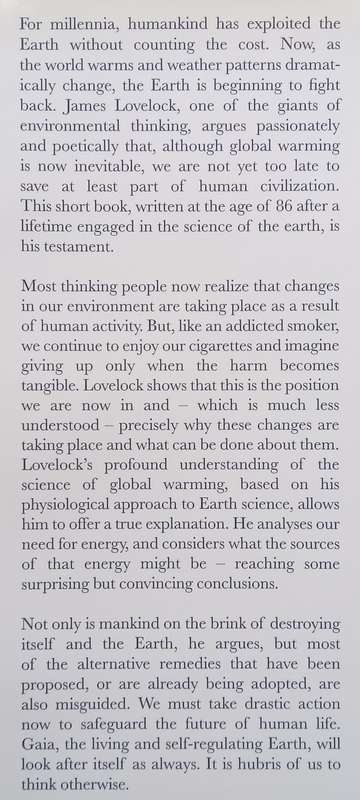The Revenge of Gaia | James Lovelock