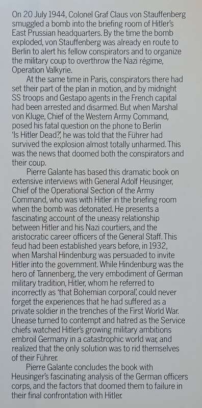 Hitler Lives  And the Generals Die | Pierre Galante
