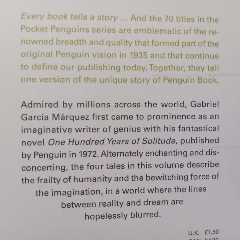 Seventeen Poisoned Englishmen | Gabriel Garcia Marquez