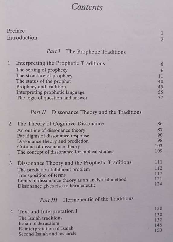 When Prophecy Failed: Cognitive Dissonance in the Prophetic Traditions of the Old Testament | Rob...