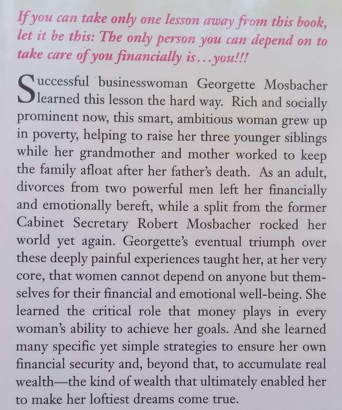 It Takes Money, Honey: A Get-Smart Guide to Total Financial Freedom | Georgette Mosbacher