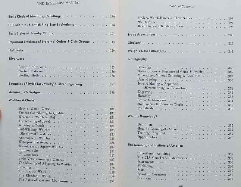 The Jewelers Manual | Richard T. Liddicoat, Jr. & Lawrence L. Copeland