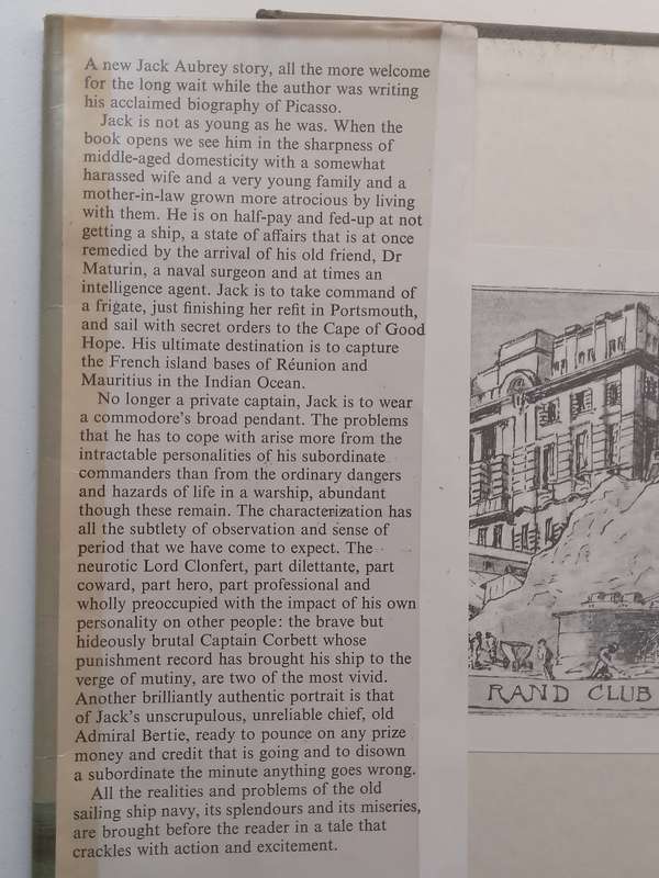 The Mauritius Command (Ex-library, from The Rand Club) | Patrick OBrian