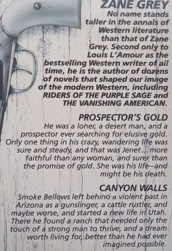 Prospectors Gold & Canyon Walls | Zane Grey