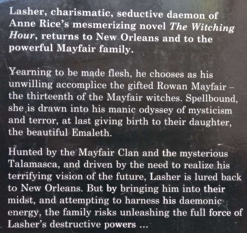 Lasher | Anne Rice