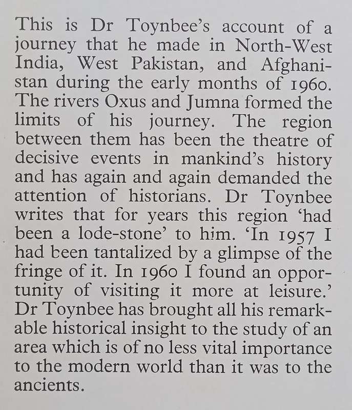 Between Oxus and Jumna | Arnold J. Toynbee