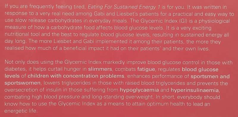 Eating for Sustained Energy 1 | Liesbet Delport & Gabi Steenkamp