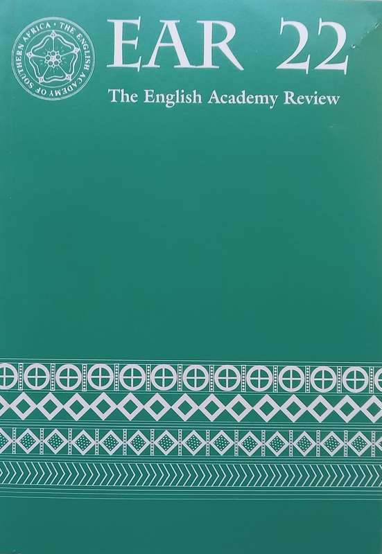 The English Academy Review (Vol. 22, December 2005)
