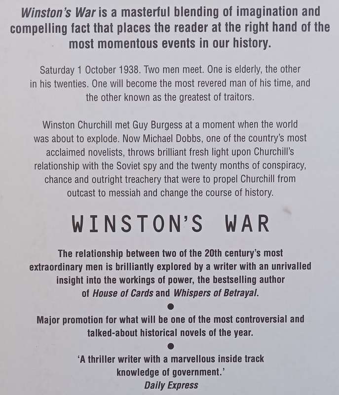 Winstons War (Proof Copy) | Michael Dobbs