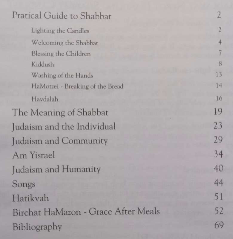 Shabbat Olamit Choveret | Natan Tiefenbrun, et al.