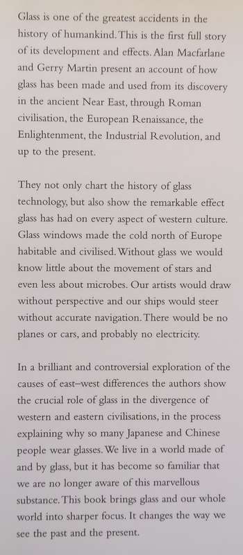 The Glass Bathyscaphe: How Glass Changed the World | Alan Macfarlane & Gerry Martin