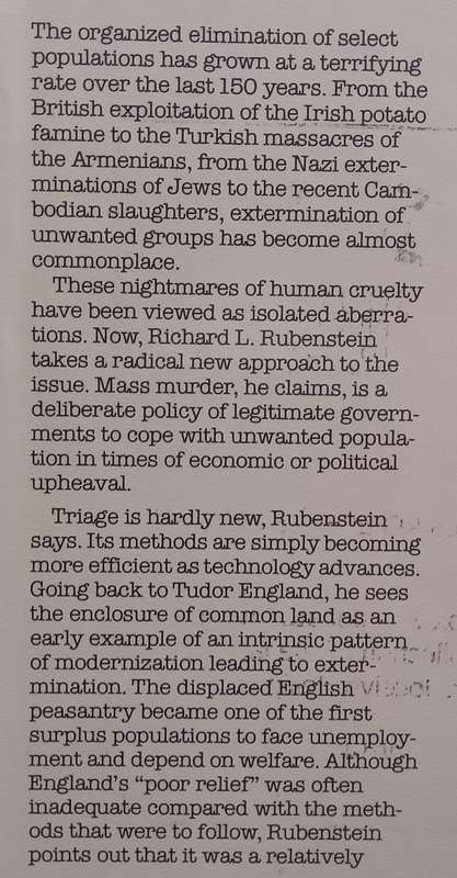 The Age of Triage: Fear and Hope in an Overcrowded World | Richard L. Rubinstein