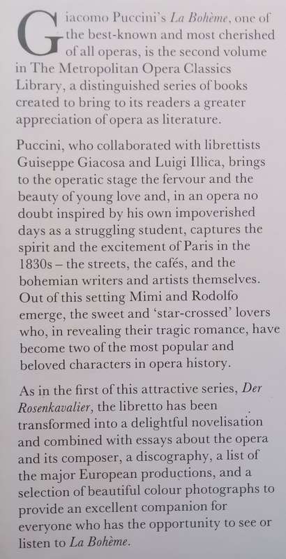 Giacomo Puccini: La Boheme | V. S. Pritchett